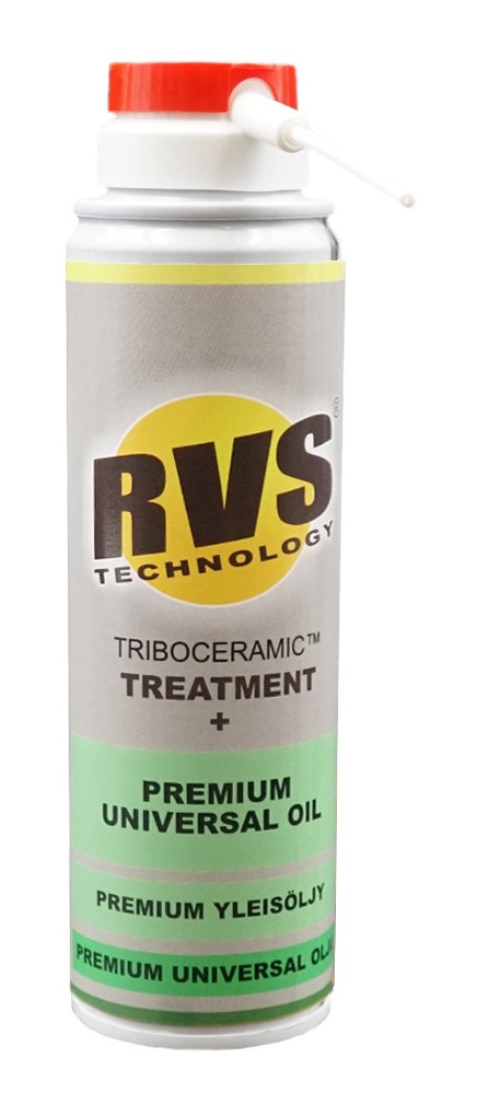 Kuvassa RVS TECHNOLOGY® pienkoneille Chain Saw Treatment