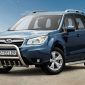 Kuvassa STEELER Lisävaloteline Subaru Forester 2013-