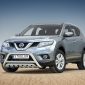 Kuvassa STEELER Lisävaloteline Nissan X-Trail 2014-