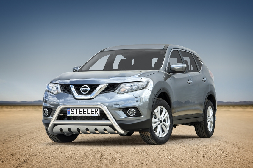 Kuvassa STEELER Lisävaloteline Nissan X-Trail 2014-