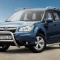 Kuvassa STEELER Lisävaloteline Subaru Forester 2013-