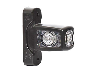 Kuvassa WAS äärivalo Kumivarella vasen/oikea, 12-24V