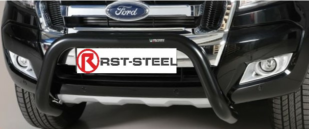 Kuvassa Lisävaloteline Superbar, Ford Ranger 2012-, musta