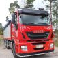 Kuvassa Lisävaloteline katolle Iveco Stralis 2013- matala ohjaamo
