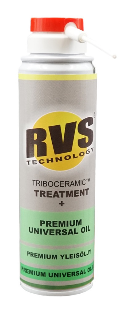 Kuvassa RVS TECHNOLOGY® pienkoneille Premium Universal Oil