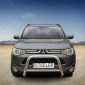 Kuvassa STEELER Lisävaloteline Mitsubishi Outlander 2012-
