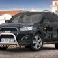 Kuvassa STEELER Lisävaloteline Chevrolet Captiva 2012-
