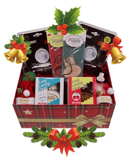 Kuvassa Poppy original Crace Mate lahjalaatikko