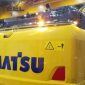 Lisävaloteline taakse / peräpuntin päälle, Komatsu PC210LC