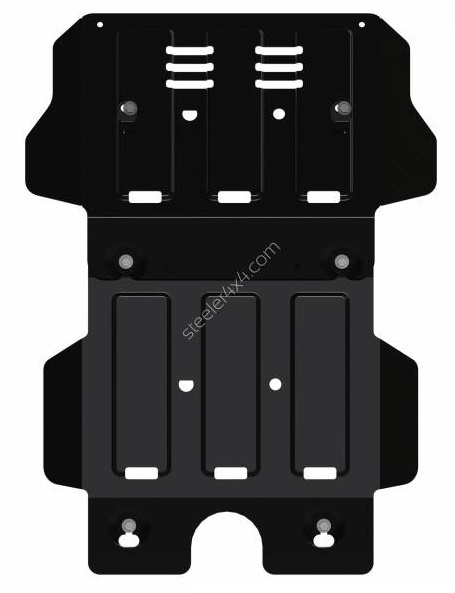 Kuvassa Pohjapanssari Moottorille Toyota Hilux 2015-, Teräs