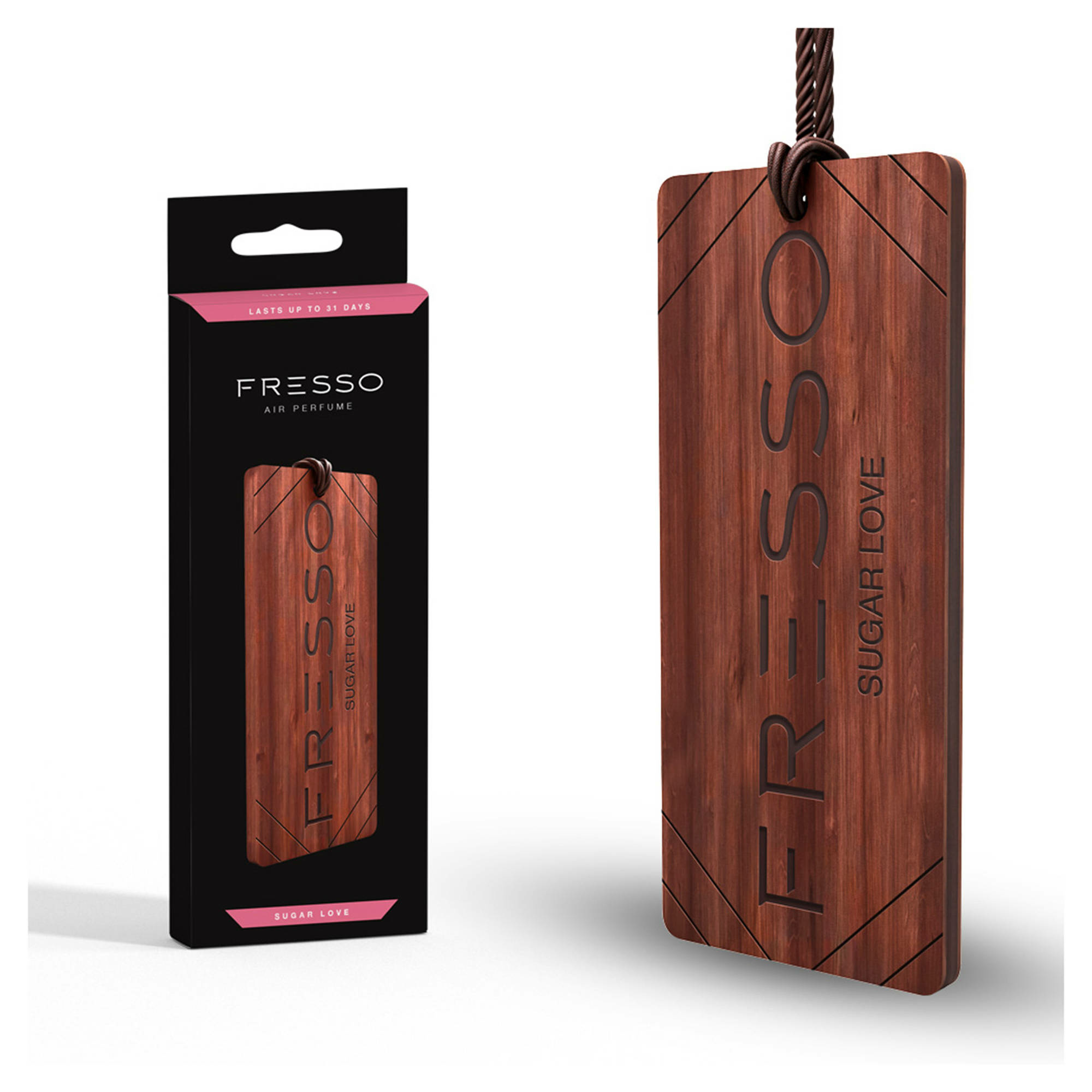 Kuvassa FRESSO ilmaraikastin "Hajupuu"