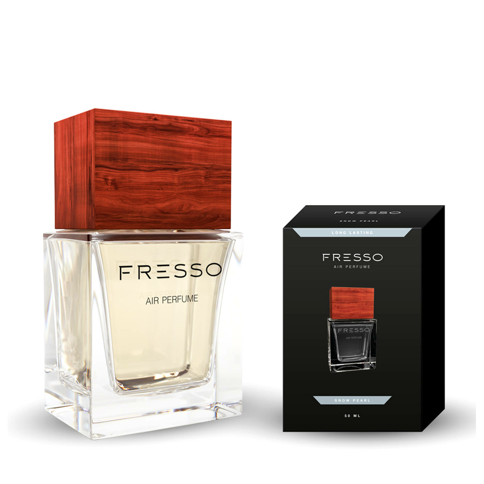 Kuvassa Fresso ilmaraikastin -50ml suihkepullo