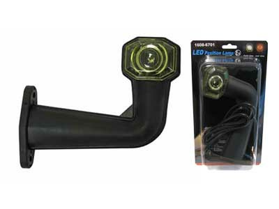 Kuvassa Äärivalo kumivarrella, 24V