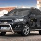 Kuvassa STEELER Lisävaloteline Chevrolet Captiva 2012-
