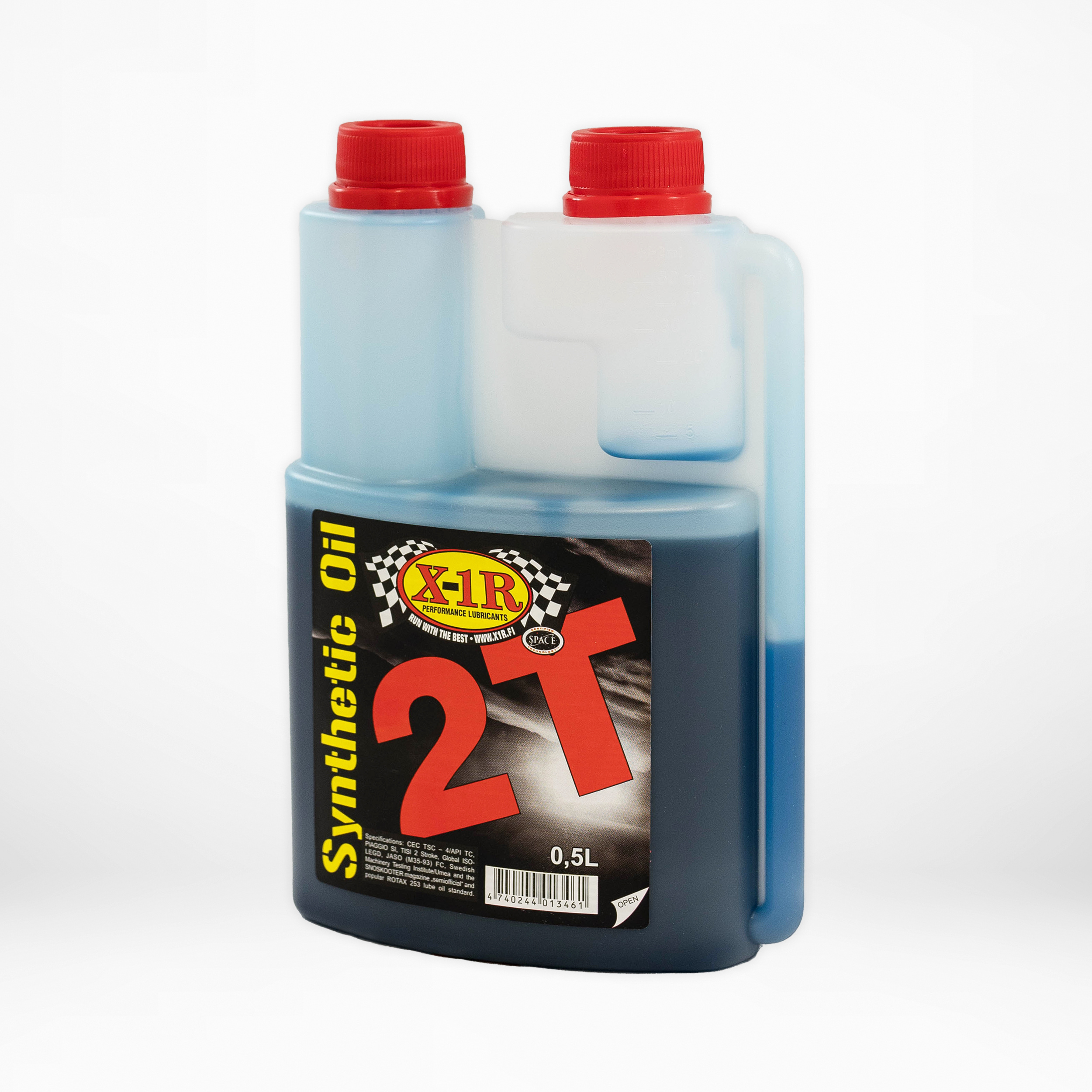 Kuvassa X-1R Synteettinen 2-tahtiöljy