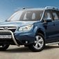 Kuvassa STEELER Lisävaloteline Subaru Forester 2013-