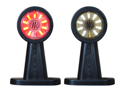 Kuvassa WAS äärivalo kumivarrella 10-36V