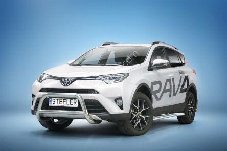 Kuvassa STEELER Lisävaloteline Toyota Rav4 2016-