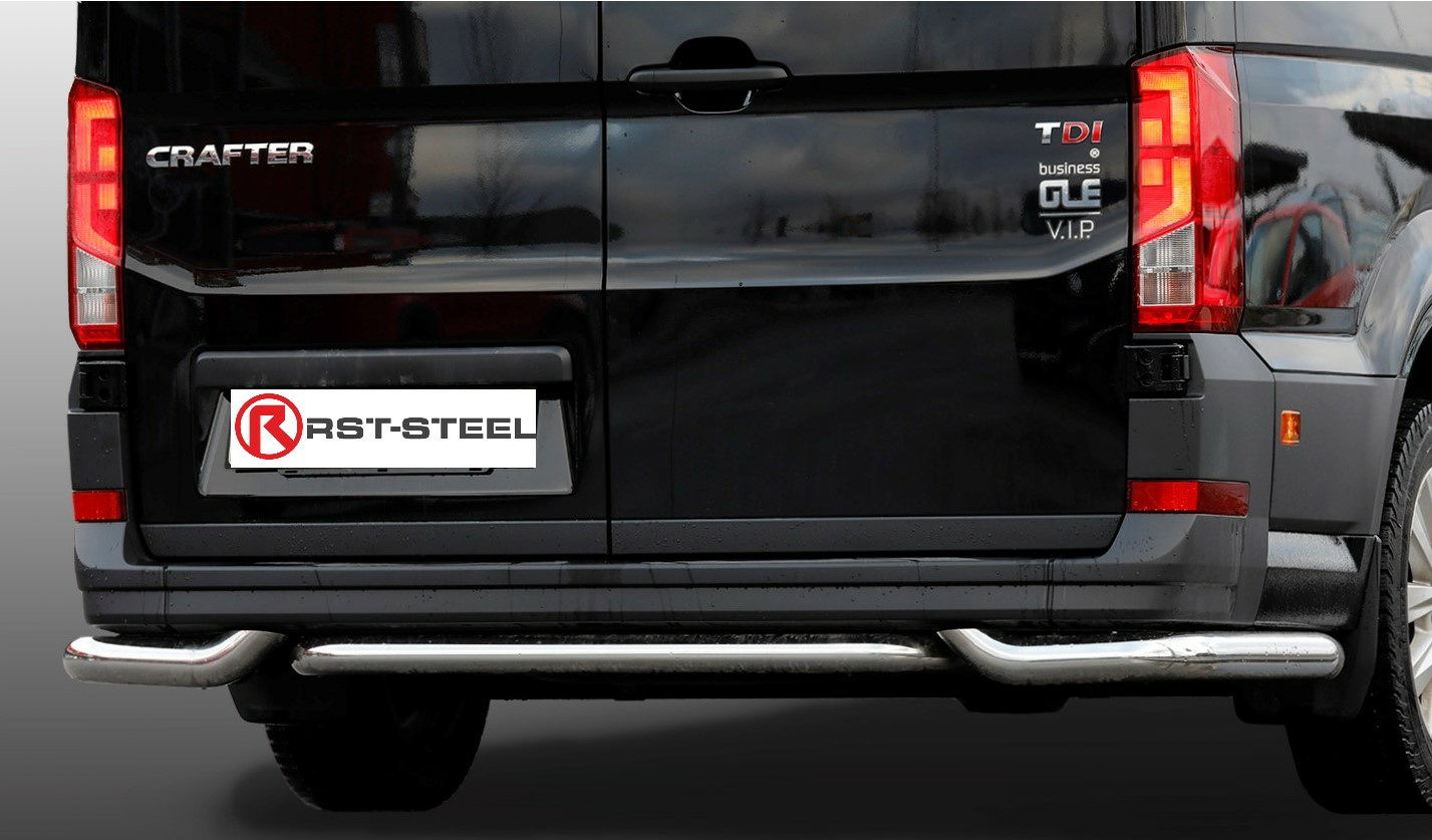 Kuvassa Takakulmaputkien keskiosa VW Crafter 2017- /Man TGE 2018-