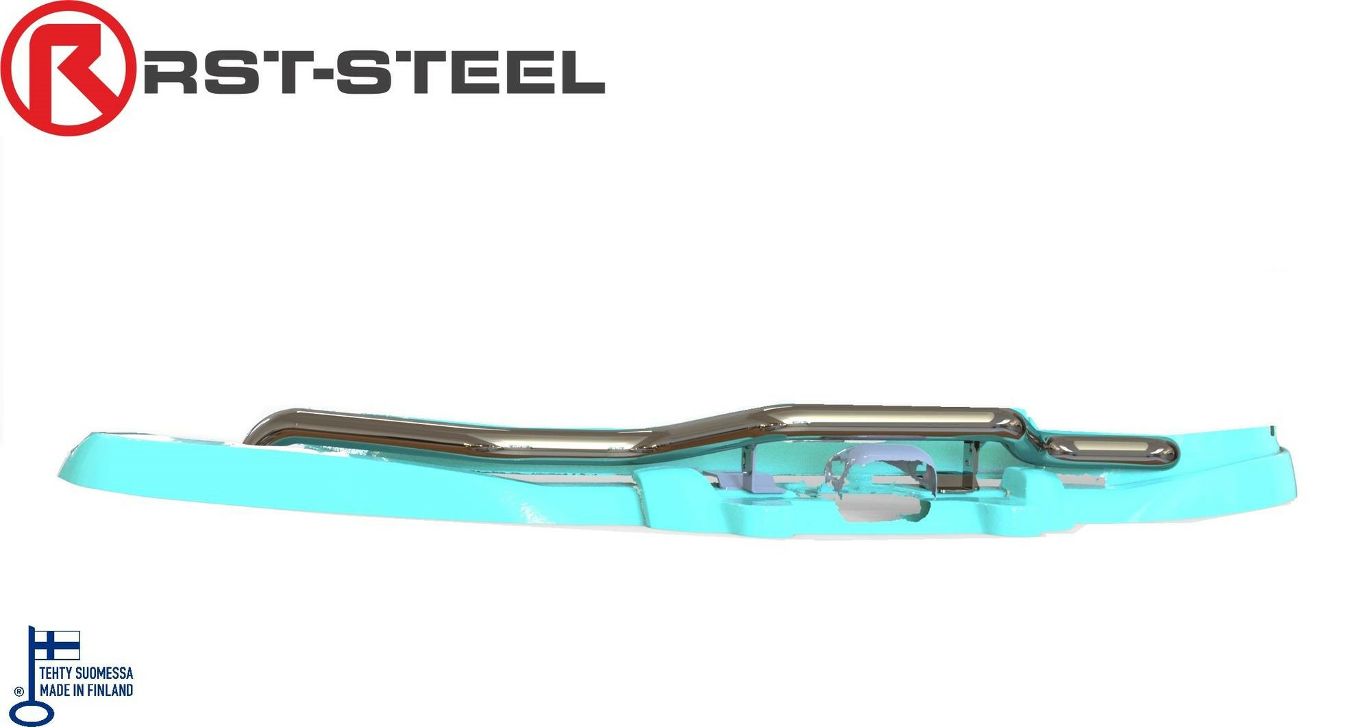 Kuvassa Valoteline taakse / peräpuntin päälle Kobelco SK 140SRLC-5, lisäpainoilla