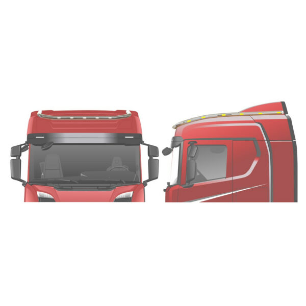 Roof Bar With Long Side Extensions (20NS45/53), Scania NG 17- Normal - Bild 2
