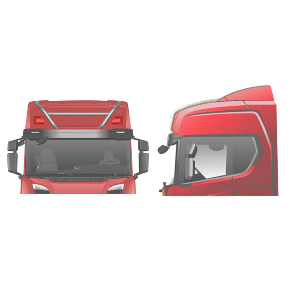 Roof Bar with short side extensions (20H), Scania NextGen 2017- Highline - Bild 2