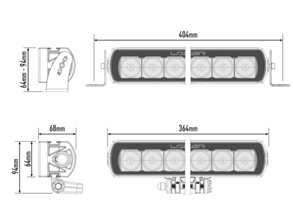 Lazer ST8 EVOLUTION, Black - Bild 4