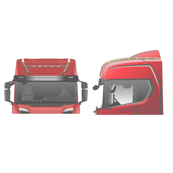 Roof Bar With Side Extensions (20HS12) Scania NG - Bilde 5