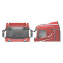Roof Bar With Short Side Extensions (20N), Scania NextGen 2017- Normal Cab