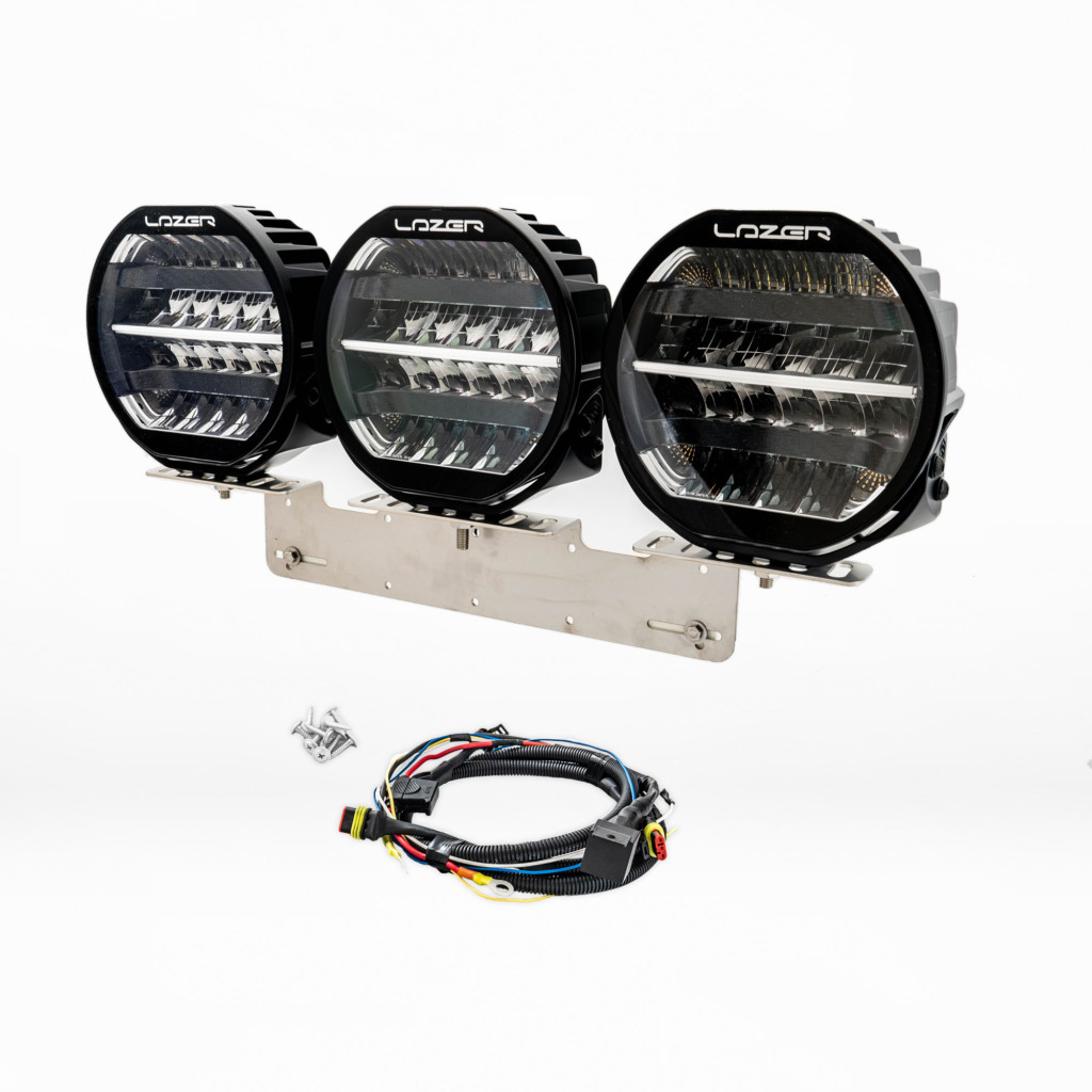 Kuvassa Lazer Sentinel 9'' Lisävalopaketti, (3kpl)