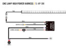 Lazer One-Lamp Wiring Kit, Hi-Power