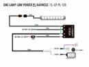 Lazer Single Lamp Wiring Kit, Position Light 12V