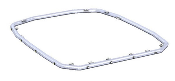 Roof Bar John Deere (Normal roof) 6R 2016- - Image 5