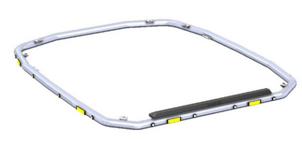Roof Bar John Deere (Normal roof) 6R 2016- - Image 2