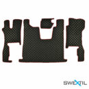 Leather Floor Mat Scania NG R 2017- with folding passenger seat