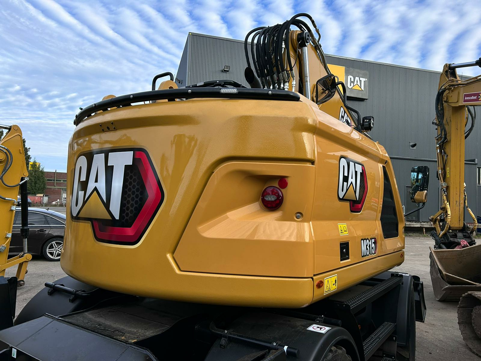 Rear Bar Caterpillar M315 2023- - Bild 2
