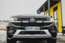 Volkswagen Amarok 2023- model which have front spoiler bar on it.
