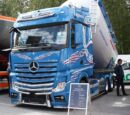 Kuvassa Bull Bar Lite Mercedes-Benz Actros L (2,5m)
