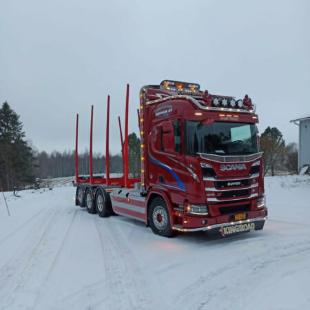 Kuvassa främre spoilerbåge Scania NextGen XT 2017-