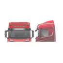 Roof Bar With Side Extensions (17N) Scania NG 2017- Normal Cab