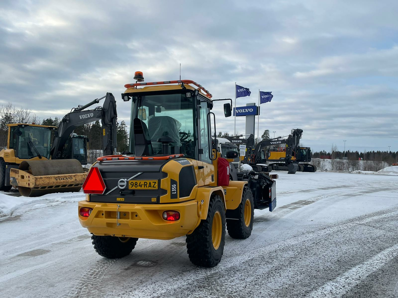 Roof Bar Volvo L30-35G Wheel Loaders - Bilde 3