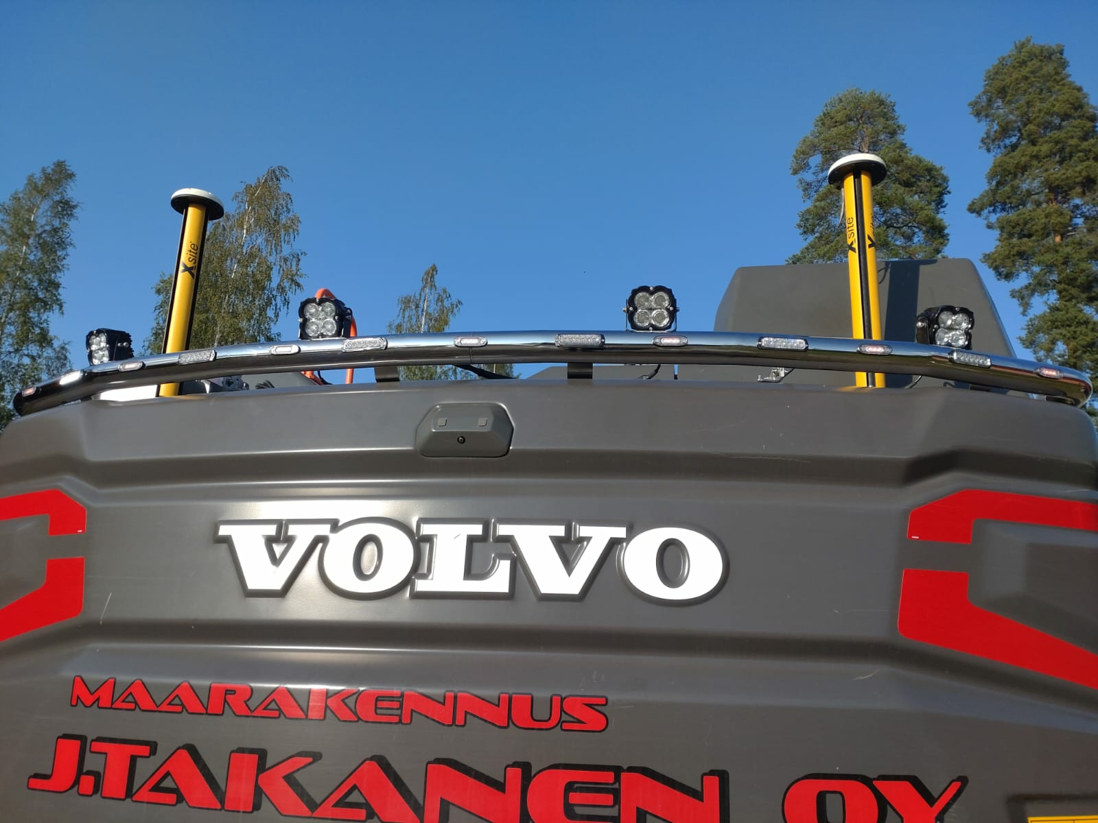 Rear Bar / Counter Weight Bar Volvo EC250E 2021-