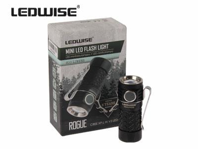 Kuvassa LEDWISE ROGUE LED-Taskulamppu