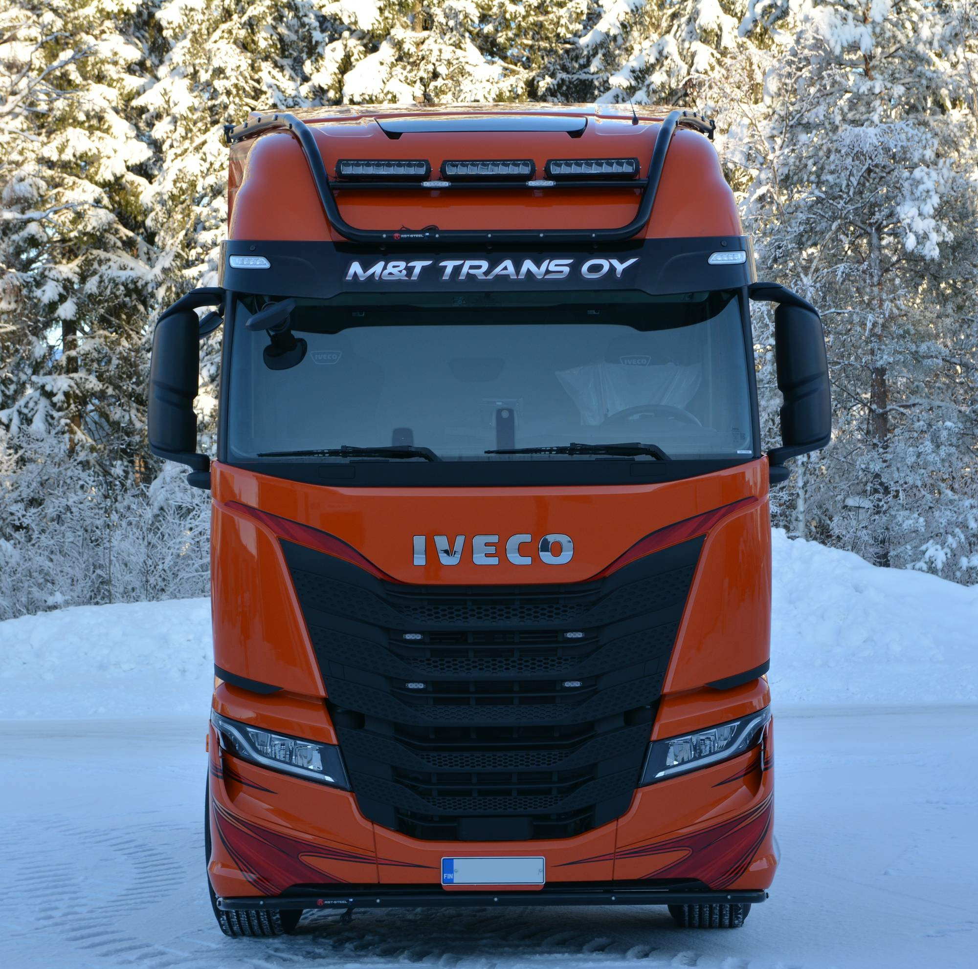 Roof Bar With Side Extensions Iveco S-Way 2019- High Cab - Bild 2