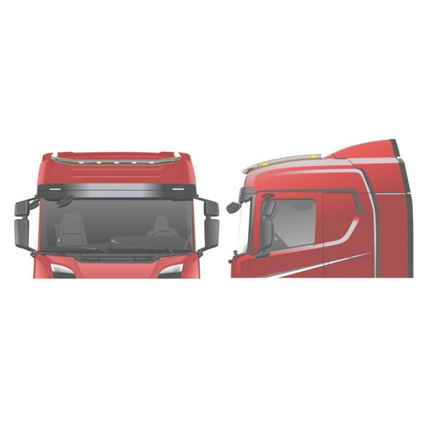 Roof Bar With Short Side Extensions (20N) Scania NG 17- Normal - Bild 2