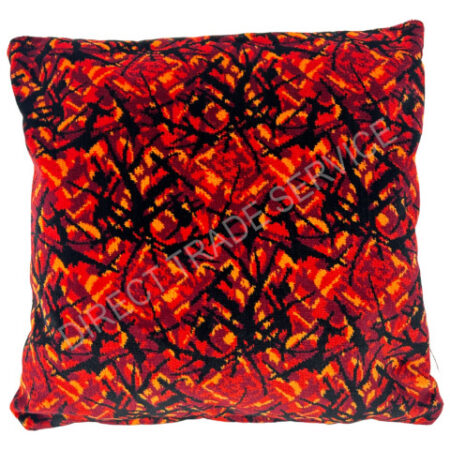 Dansk plyschkudde (37 x 37 cm)