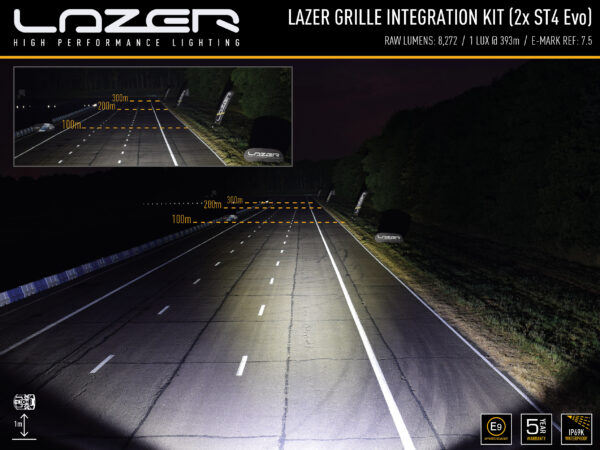 Lazer Grille Kit MB Vito/Viano 03/2020-2023, ST4 Evolution - Image 5