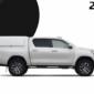 Kuvassa Lavakate Force Pro Toyota Hilux DC 2016- (black 218)