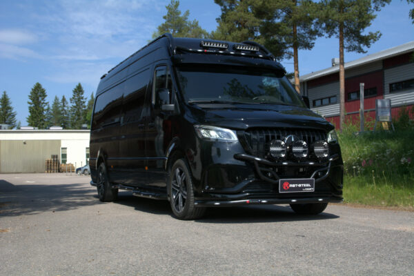 Front Bar With Two Pipes MB Sprinter, AMG Bumper - Image 2