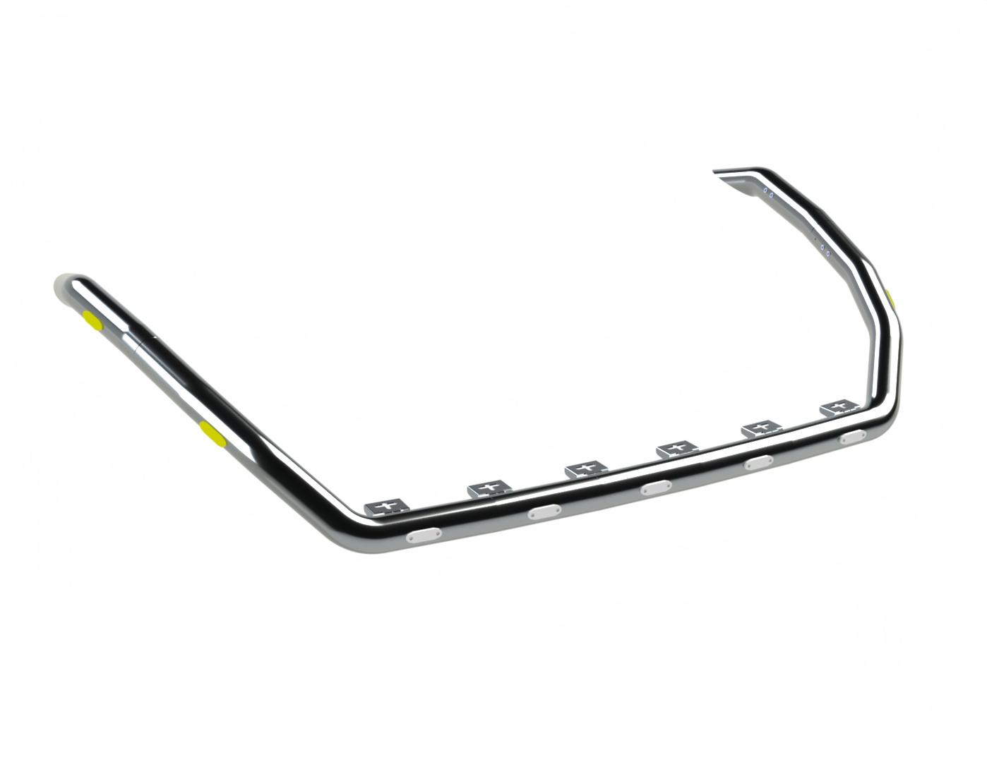 Kuvassa Lisävaloteline jatkoilla Iveco S-WAY/ X-WAY 2019- AS korkea